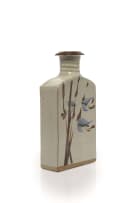 Tim Morris; Rectangular bottle with flower motif