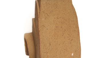 Dina Prinsloo; Spiral and rectangular motif vessels, three