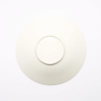 David Walters; Large platter with wave motif on rim