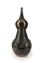 Chuma Maweni; Smoke-fired sculptural vessel