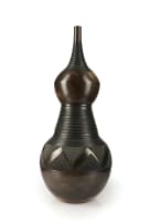 Chuma Maweni; Smoke-fired sculptural vessel