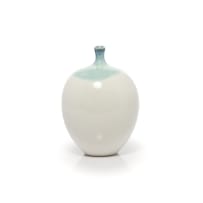 Thelma Marcuson; Porcelain vase and bottle, two