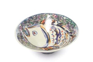 Esias Bosch and Anton Bosch; Large fish bowl