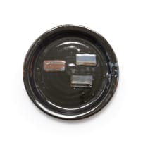 Hyme Rabinowitz; Platter with block motif