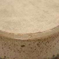 Hyme Rabinowitz; Deep dish with net motif