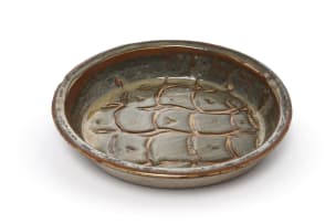 Hyme Rabinowitz; Deep dish with net motif