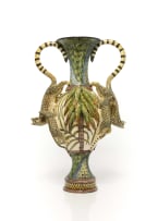 Ardmore Ceramic Studio; Leopard vase