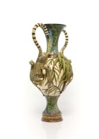 Ardmore Ceramic Studio; Leopard vase