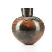 Nesta Nala; Uphiso with relief and incised motif