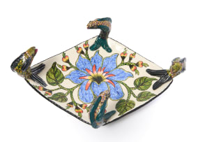 Ardmore Ceramic Studio; Fish and flower bowl