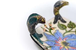 Ardmore Ceramic Studio; Fish and flower bowl