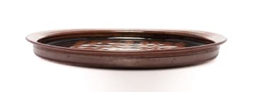 Digby Hoets; Large platter with geometric circle motif