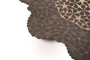 Christina Bryer; Black and white platter