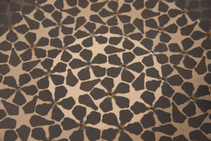 Christina Bryer; Black and white platter