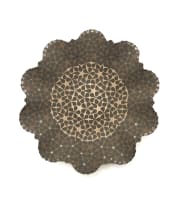 Christina Bryer; Black and white platter