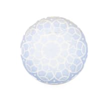 Christina Bryer; Blue and white pattern plate