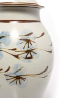 Tim Morris; Lidded jar with flower motif