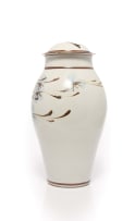 Tim Morris; Lidded jar with flower motif