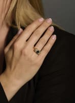 Sapphire and diamond ring