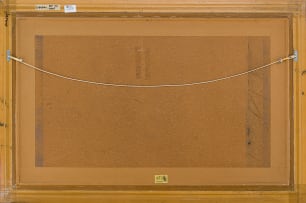 Gordon Vorster; Landscape with Abstract Zebra