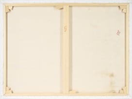 Esther Mahlangu; Untitled (Ndebele Abstract with Green Centre and Black Circle)