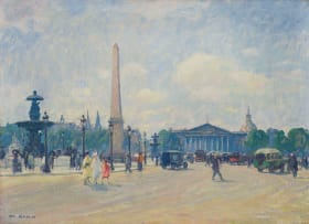 Maurice Grün; Place de la Concorde