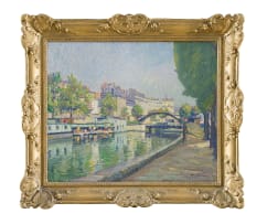 Maurice Grün; Bridge over the Seine