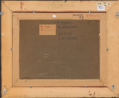 Nils Andersen; Landscape with Labourers and Blue Gum Trees