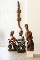 Noria Mabasa; Kneeling Female Figure