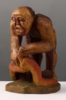 Owen and Goldwin Ndou; Man and Python