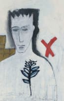 Philip Badenhorst; Untitled (Figure with Plant)