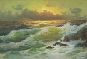 Guiseppe Rossi; Seascape