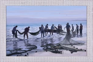 Paddy Starling; Fishermen on the Shoreline