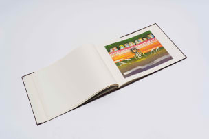 Walter Battiss; Yellow Head with Birds; Battiss 75, two