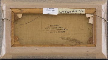 Erich Mayer; Farmhouse with Chickens