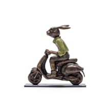 Carol Cauldwell; Rabbit on a Vespa