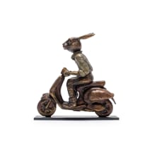Carol Cauldwell; Rabbit on a Vespa