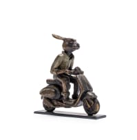 Carol Cauldwell; Rabbit on a Vespa