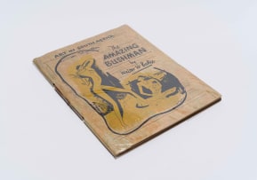 Walter Battiss; The Amazing Bushman, with accompanying watercolour