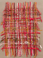 Gabrielle Kruger; Stitched Paint Weave