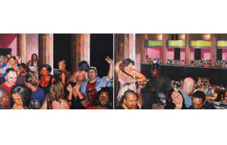 Deborah Poynton; For Ever and Ever, diptych