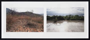 Guy Tillim; Stanley's Terrace, New Matadi July 2003; Mobutu's Terrace, Gbadolite, Sep 2003, Leopold and Mobutu series, diptych