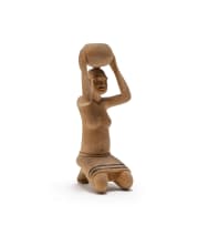 Julius Mfethe; Kneeling Woman with Pot