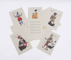 Barbara Tyrrell; African Tribal Dress, Set I, portfolio