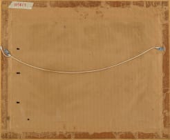 Errol Boyley; Farmstead with Ploughman and Horse