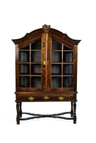 Cape Rococo stinkwood cabinet-on-stand, 18th century