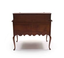Cape yellowwood, stinkwood and teak fall-front bureau, 18th century