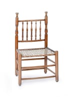 Cape fruitwood tolletjie chair, 18th century