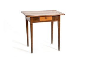 Cape Neo-classical yellowwood and stinkwood side table, 19th century