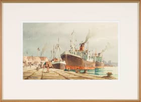 Nils Andersen; Ships in Dock